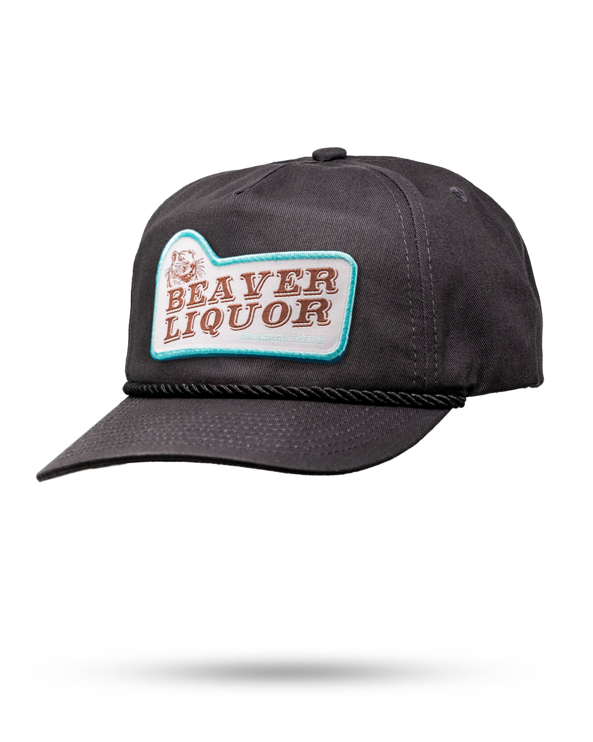Heritage Rope Hat - Beaver Liquor - Charcoal