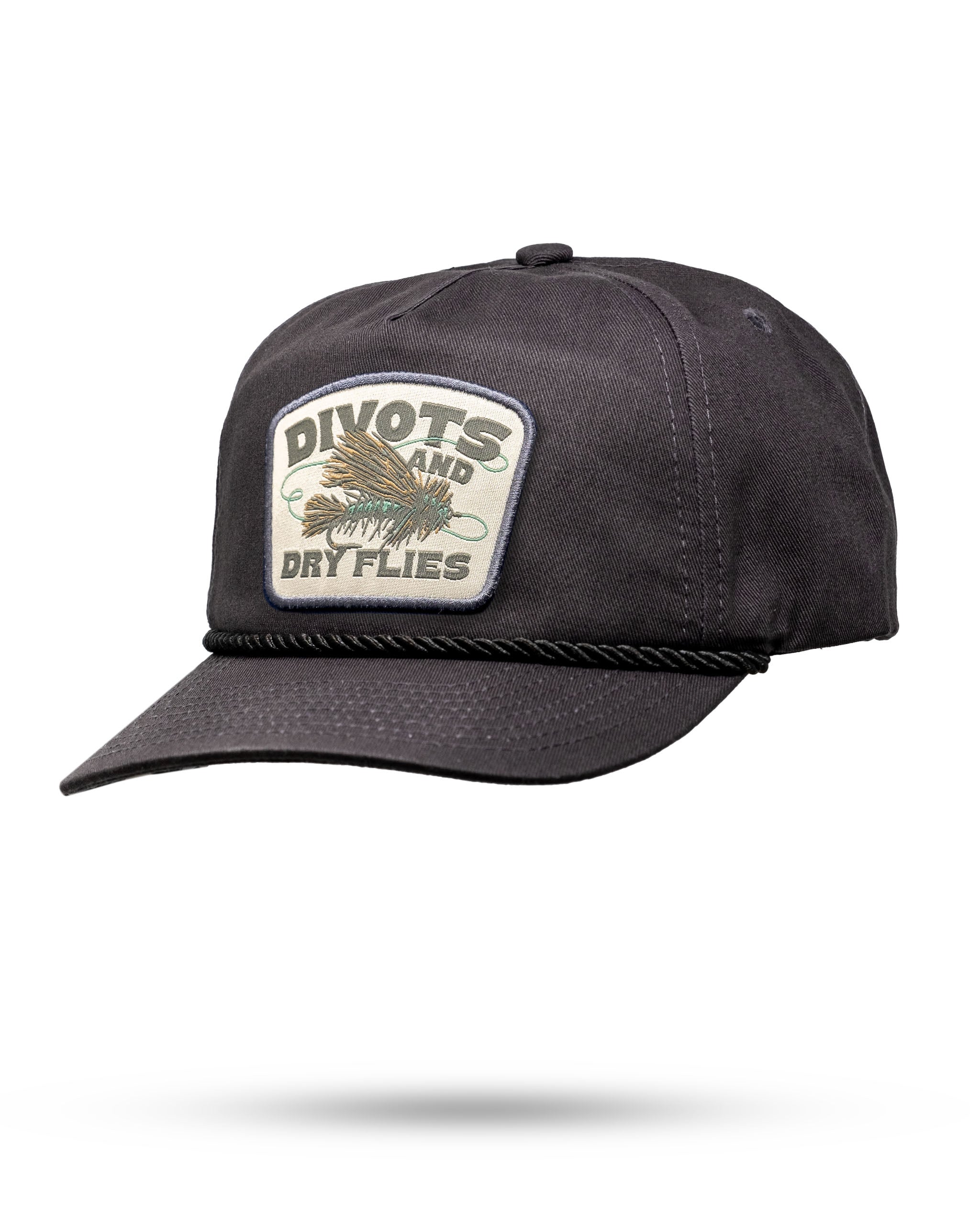 Heritage Rope Hat - Divots & Dry Flies - Charcoal
