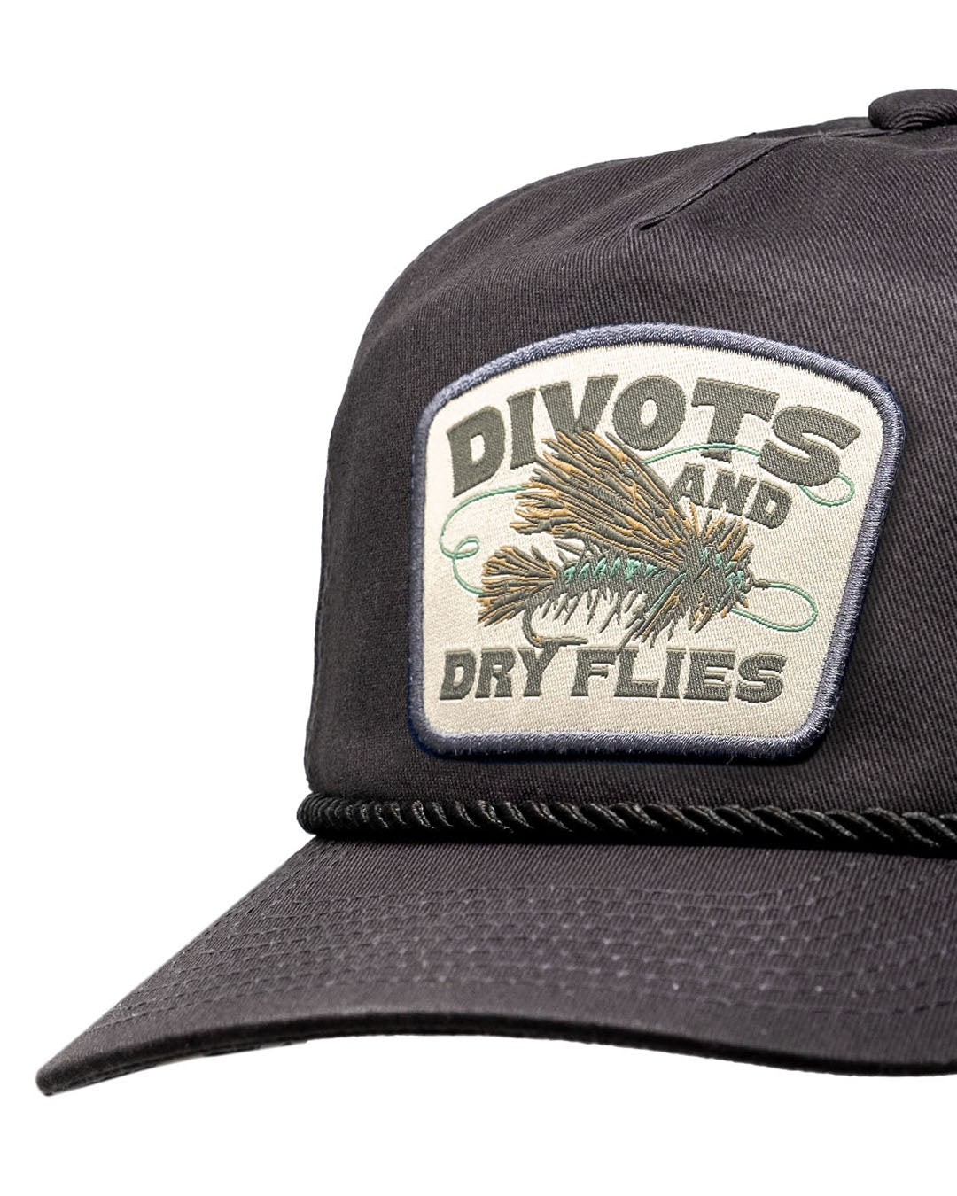 Heritage Rope Hat - Divots & Dry Flies - Charcoal