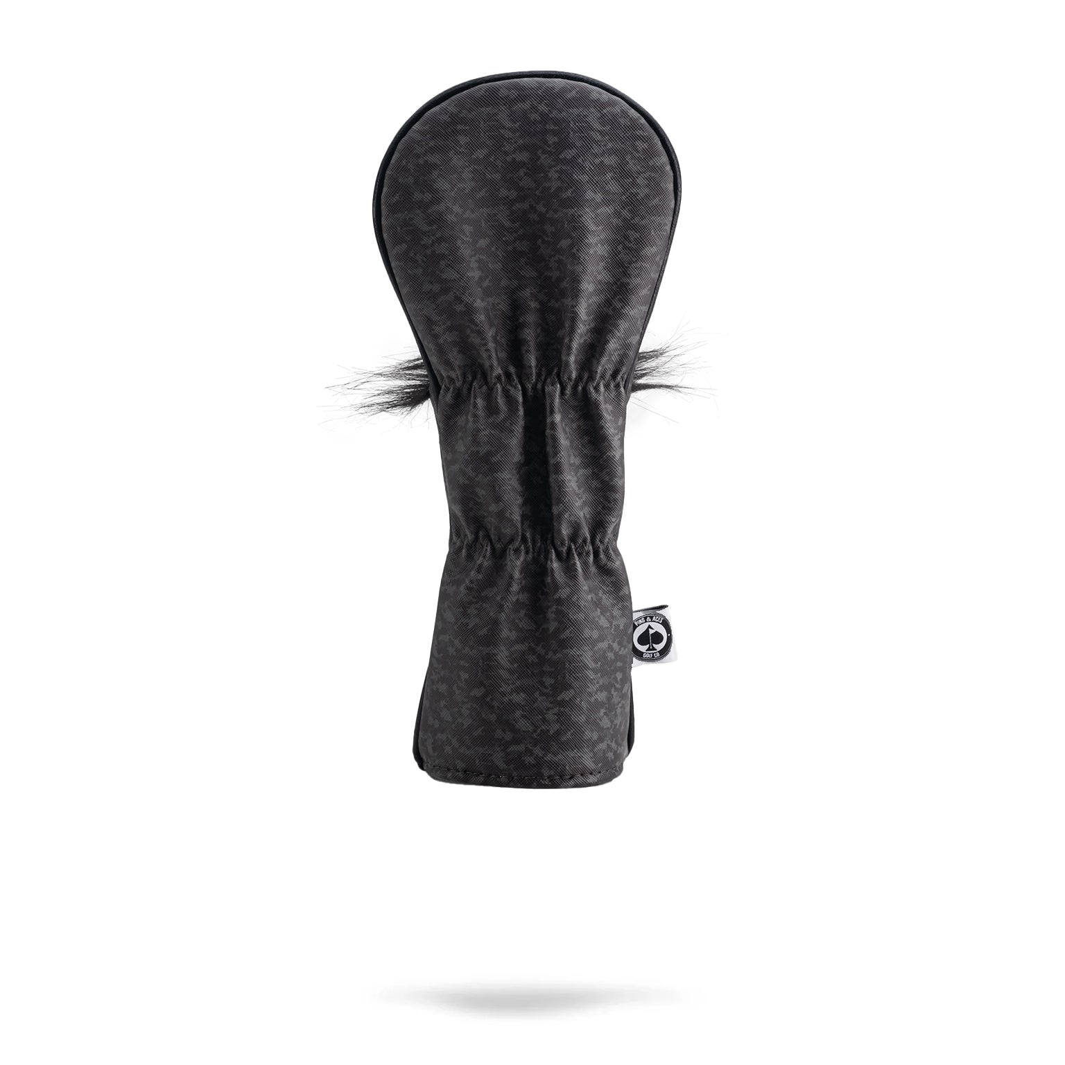 Mustache Sugar Skull - Fairway Cover Gray Camo
