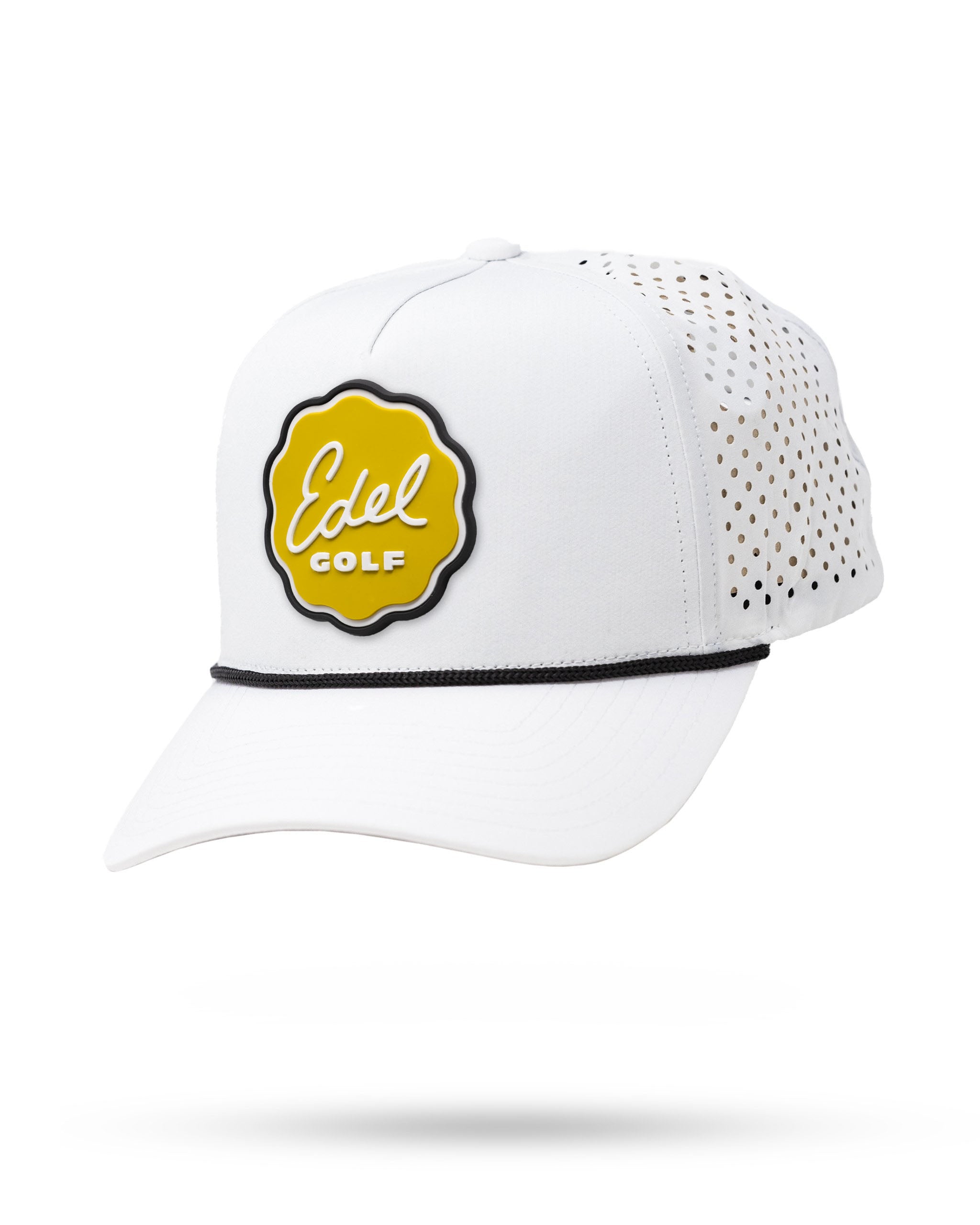 Perforated Rope Hat - Edel Disc - White
