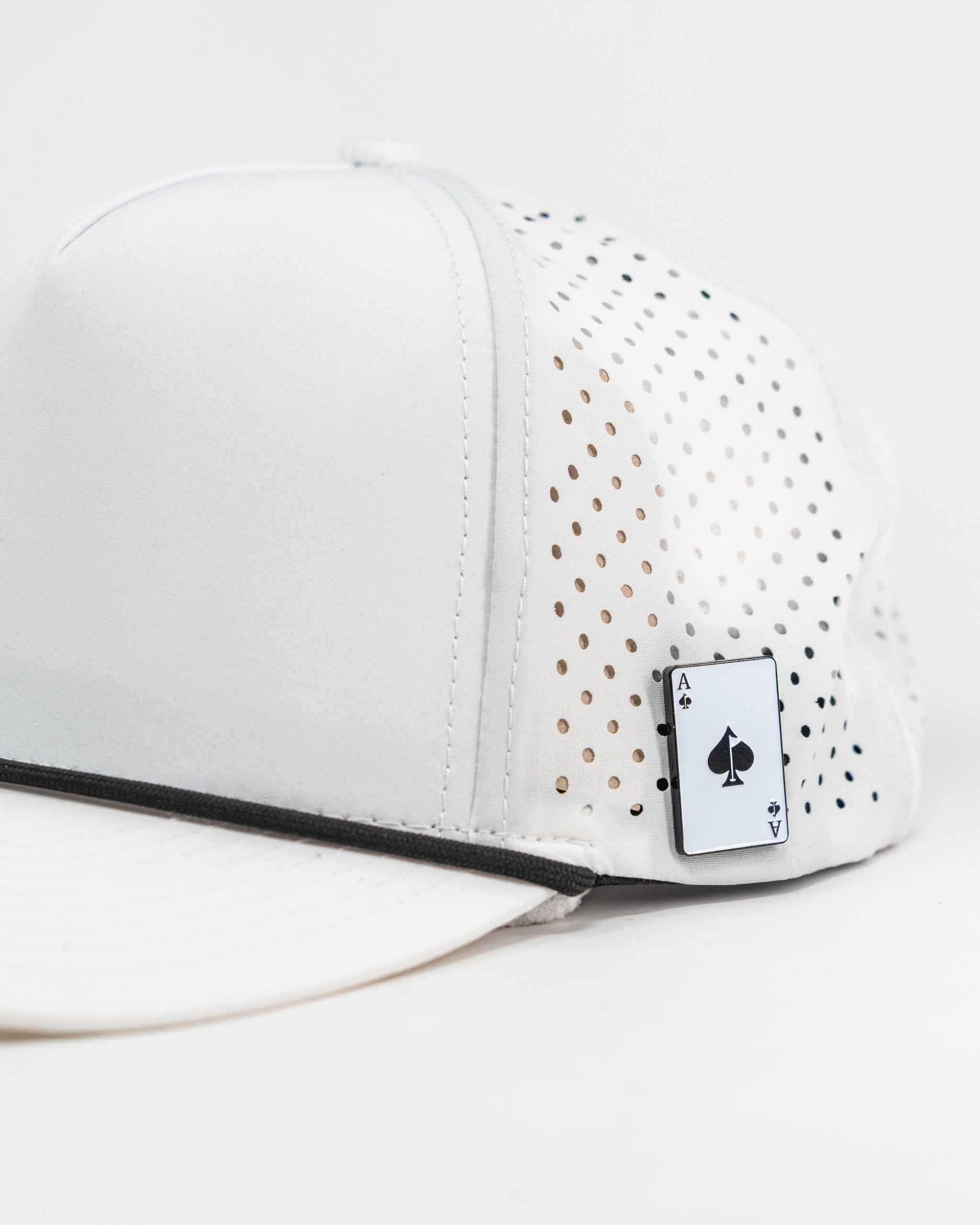 Perforated Rope Hat - Edel Disc - White