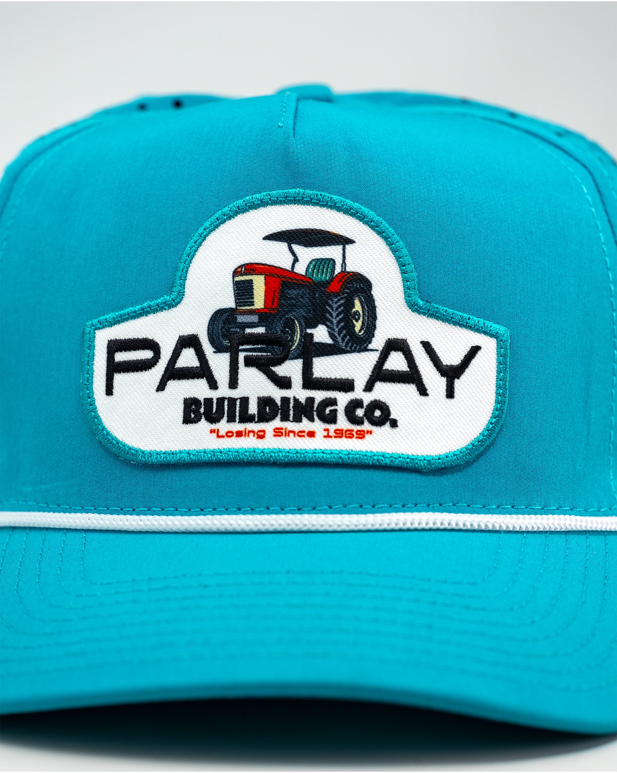 Perforated Rope Hat - Parlay Building Co. - Baby Blue