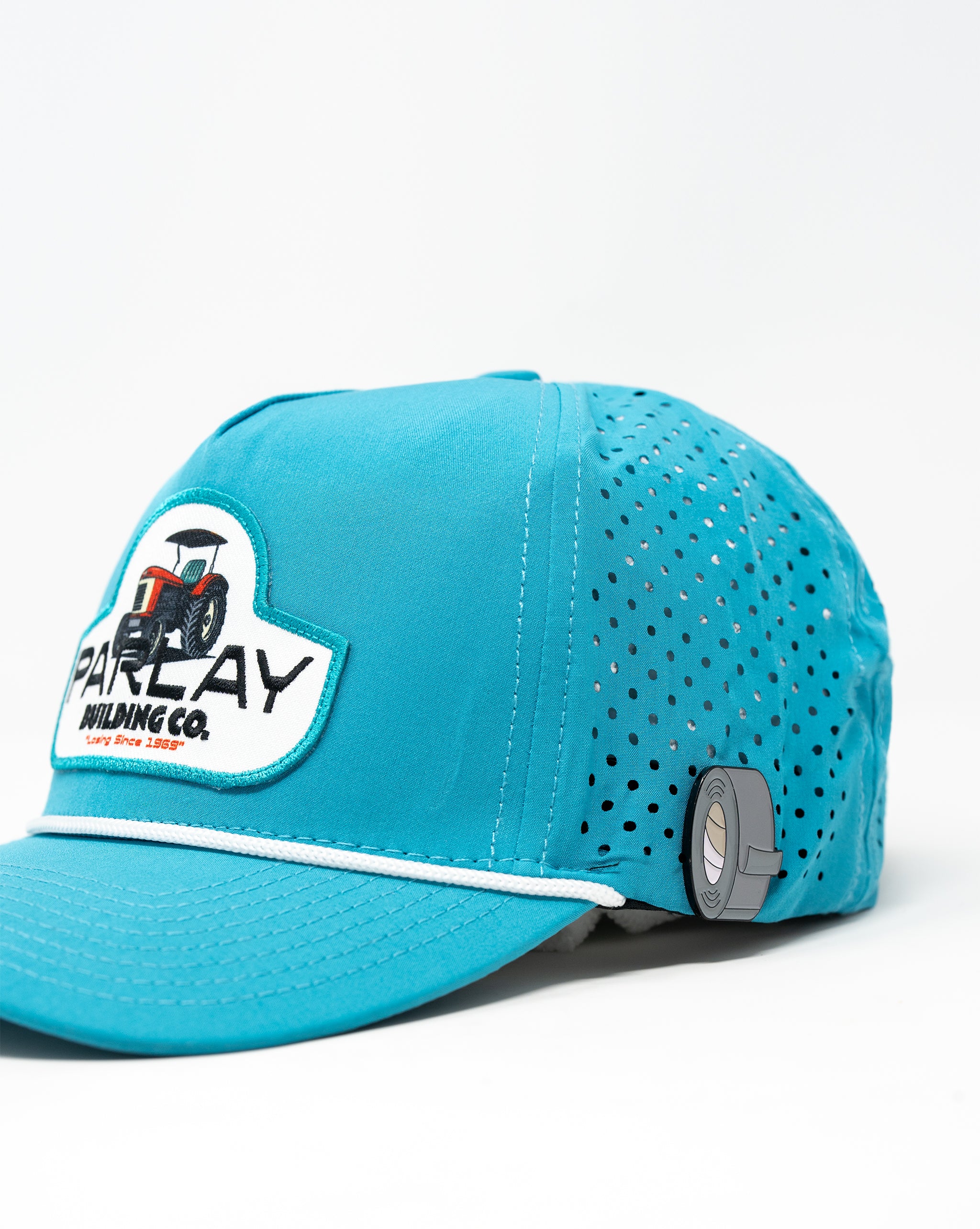 Perforated Rope Hat - Parlay Building Co. - Baby Blue