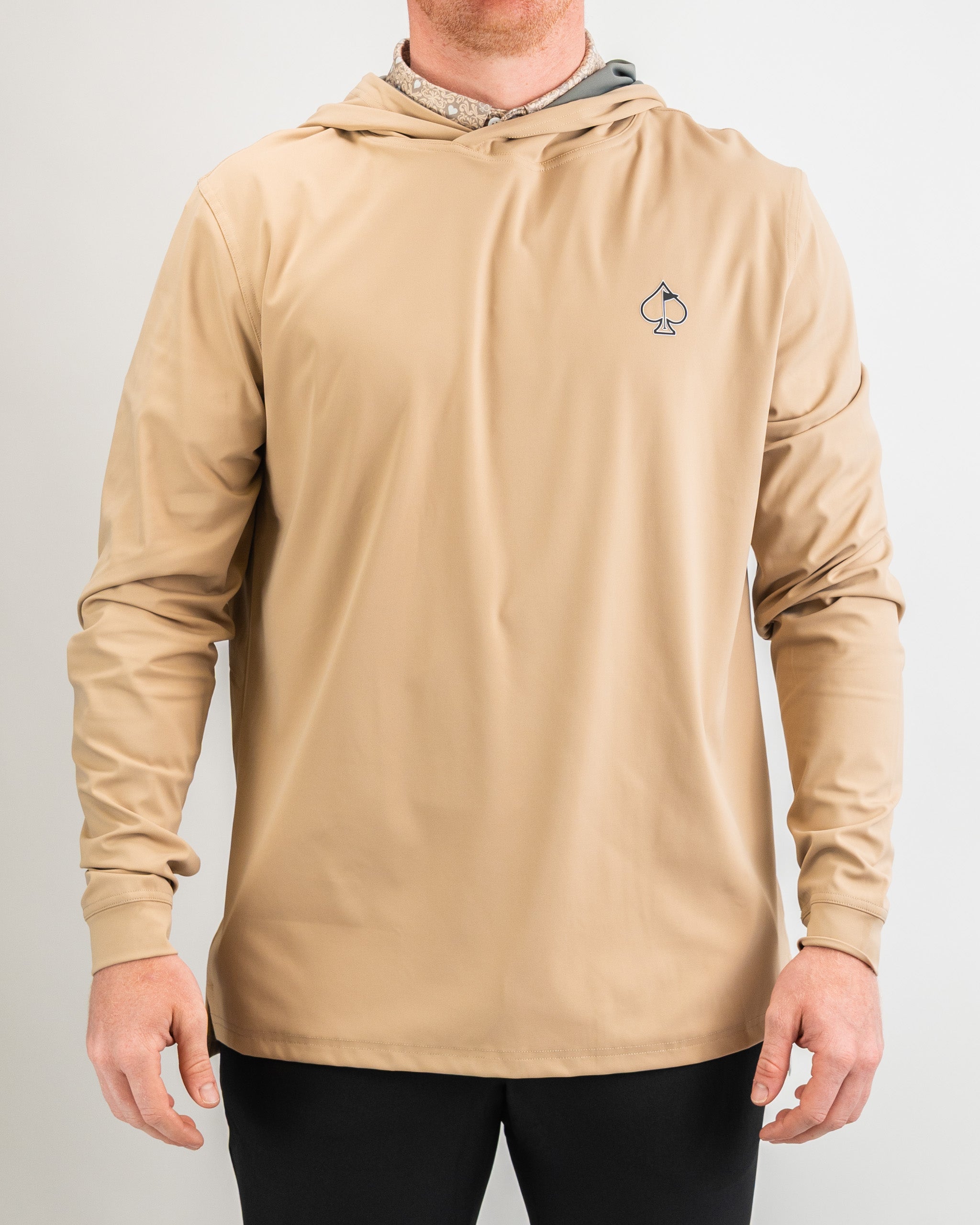 Performance Golf Hoodie - Big Blind Sand