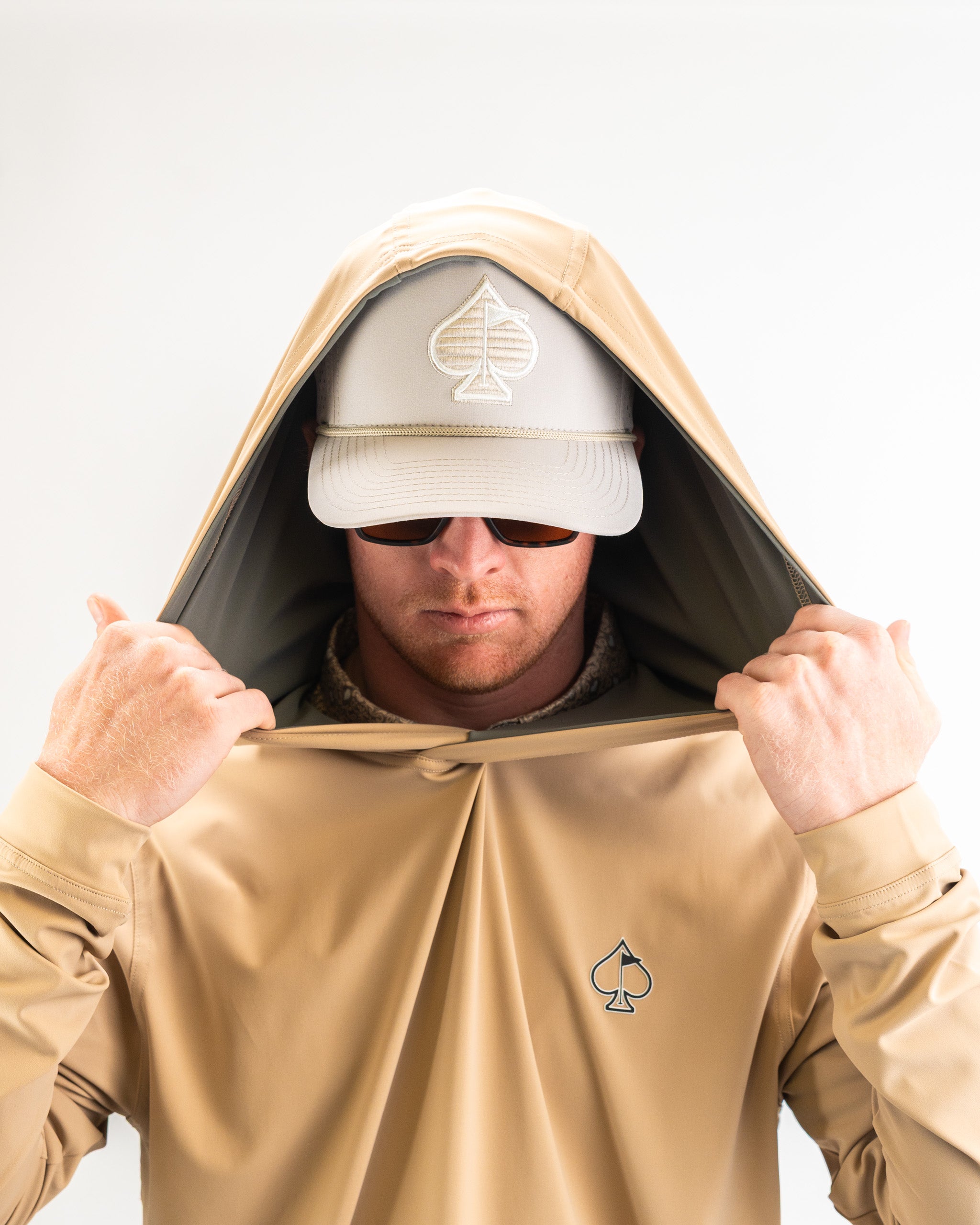 Performance Golf Hoodie - Big Blind Sand