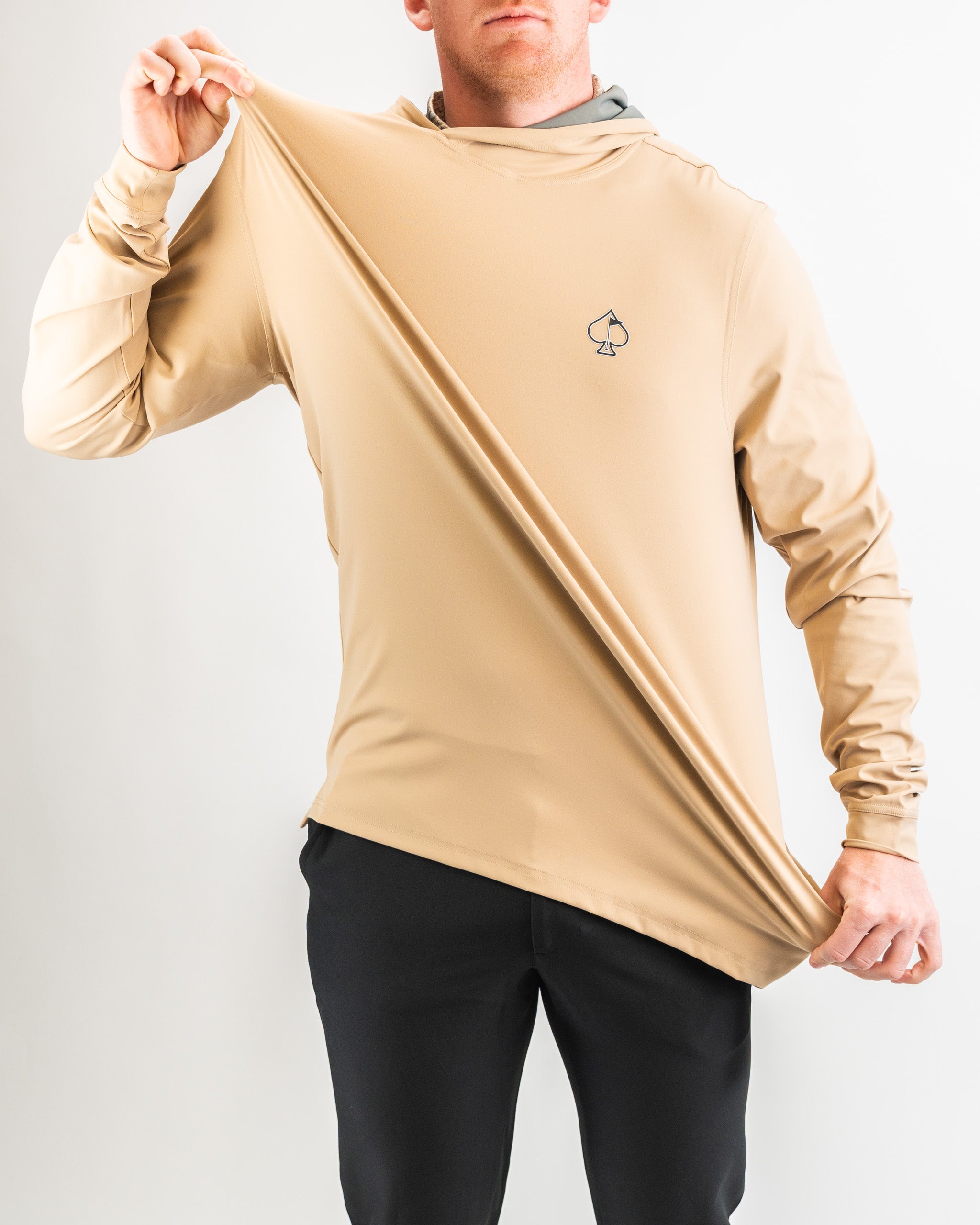 Performance Golf Hoodie - Big Blind Sand