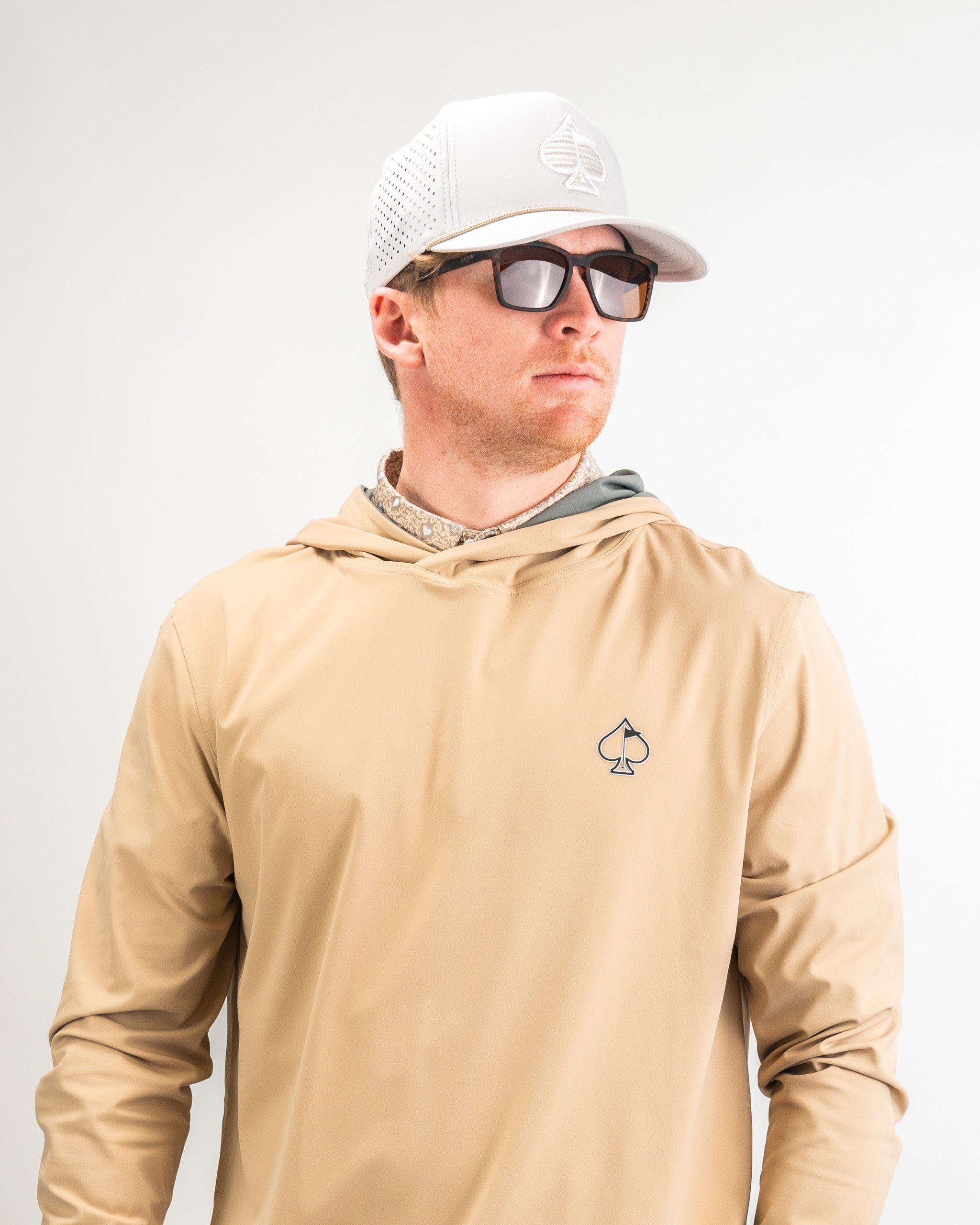 Performance Golf Hoodie - Big Blind Sand
