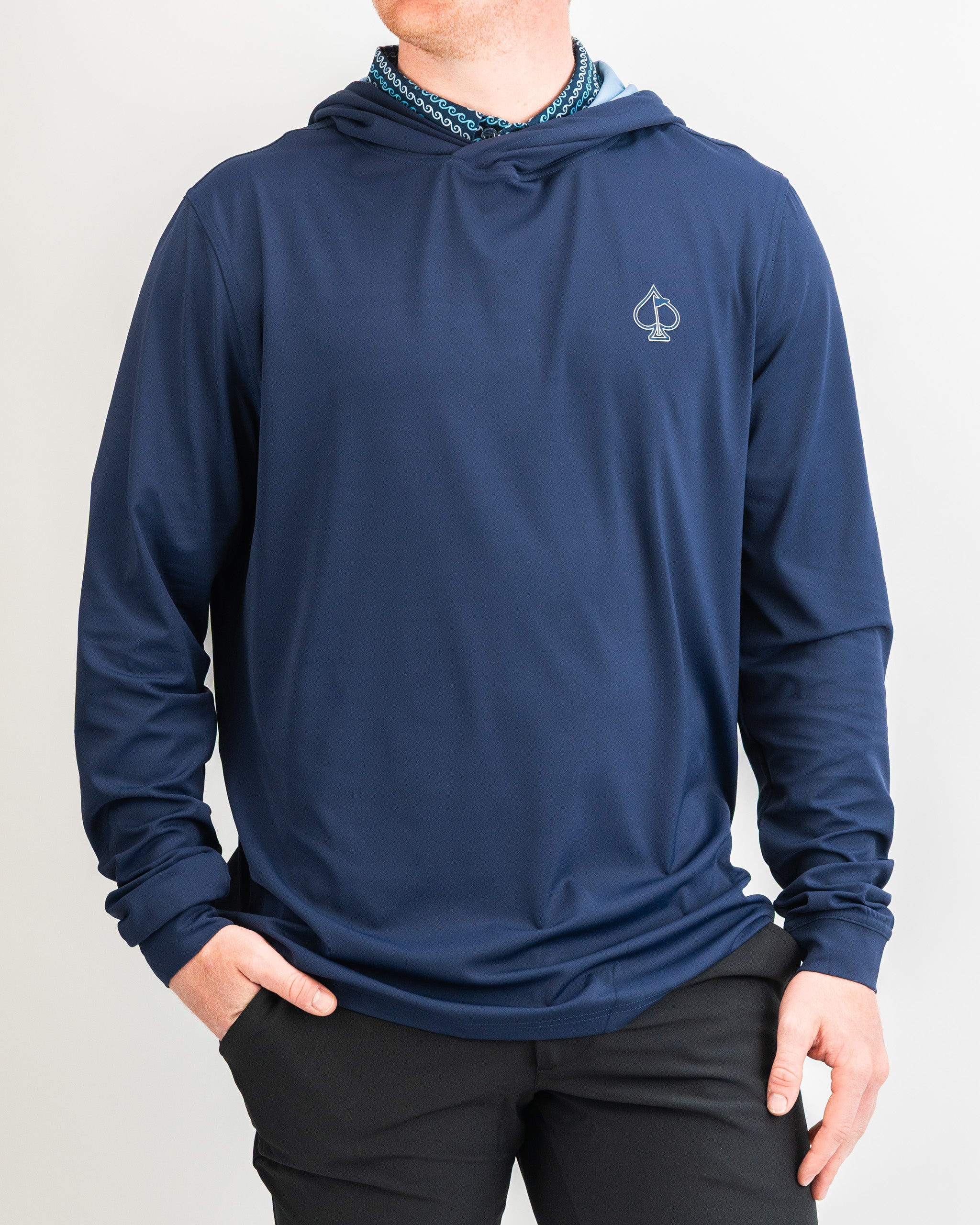 Performance Golf Hoodie - Navy