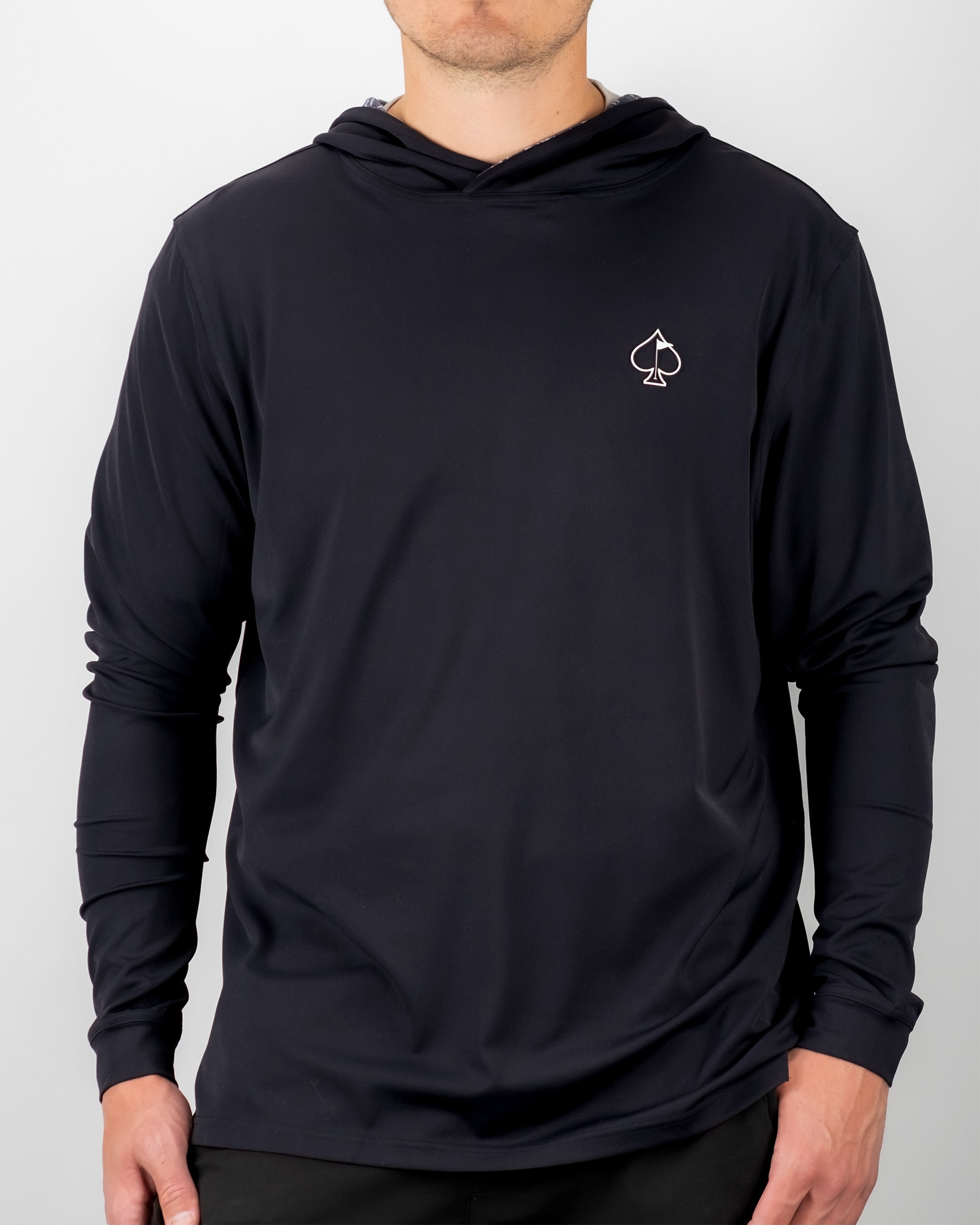 Performance Golf Hoodie - Shadow Drip