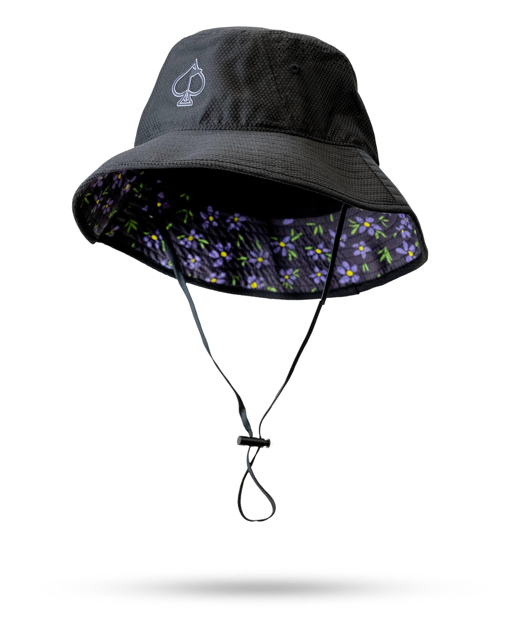 Bucket Hat Micro Floral Purple
