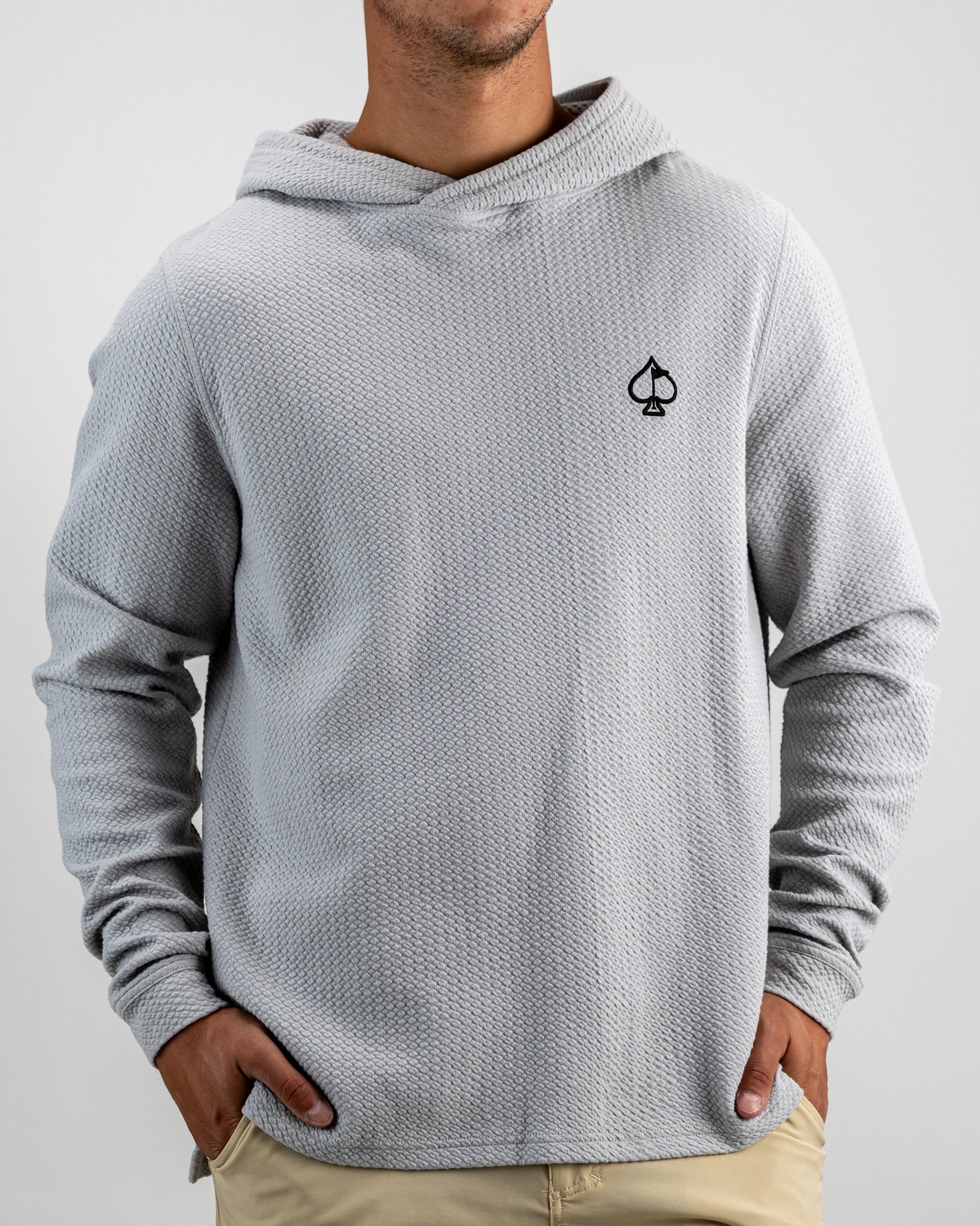 Player Preferred™ Waffle Knit Hoodie - Stone