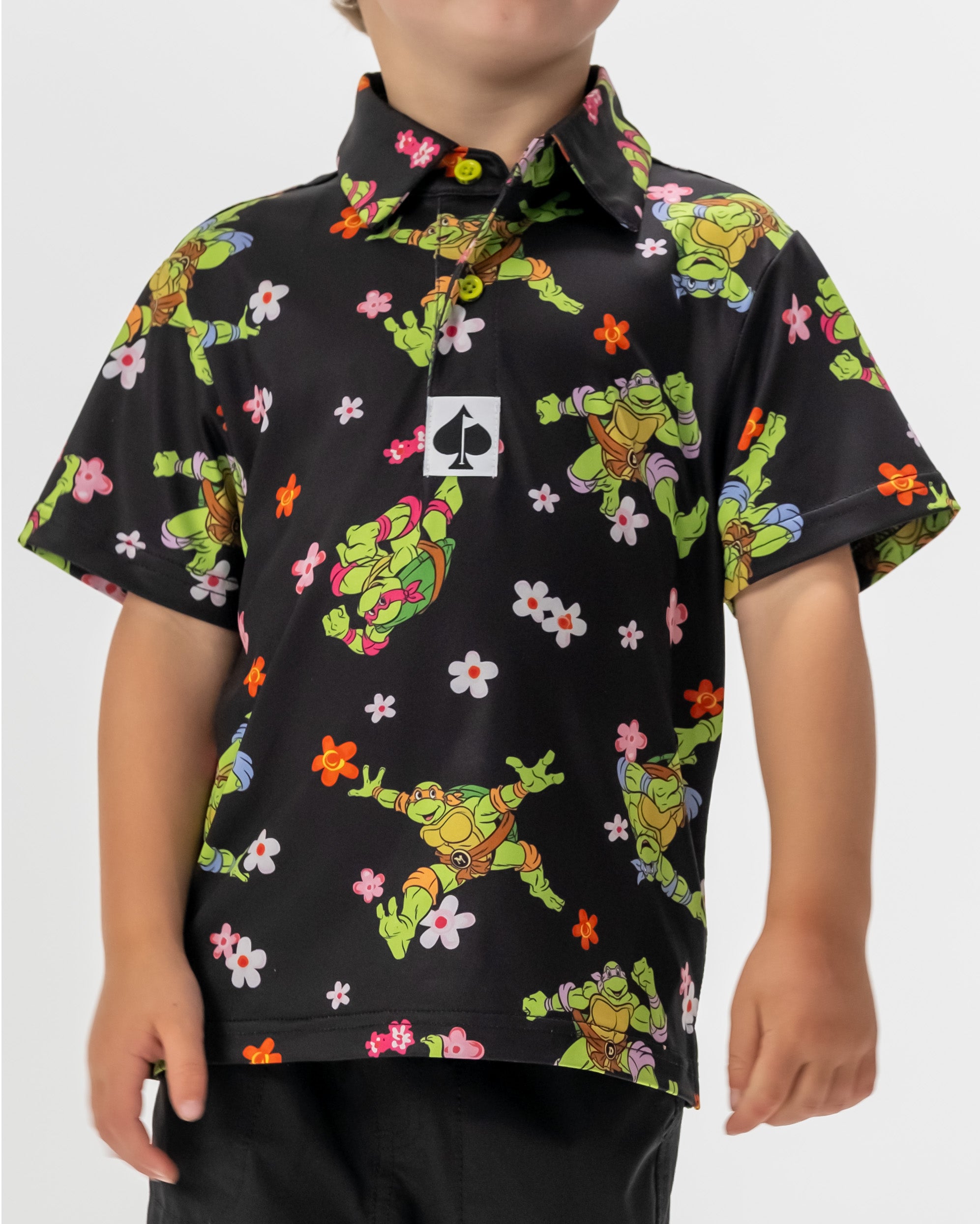 TMNT - Youth Turtle Flower Power