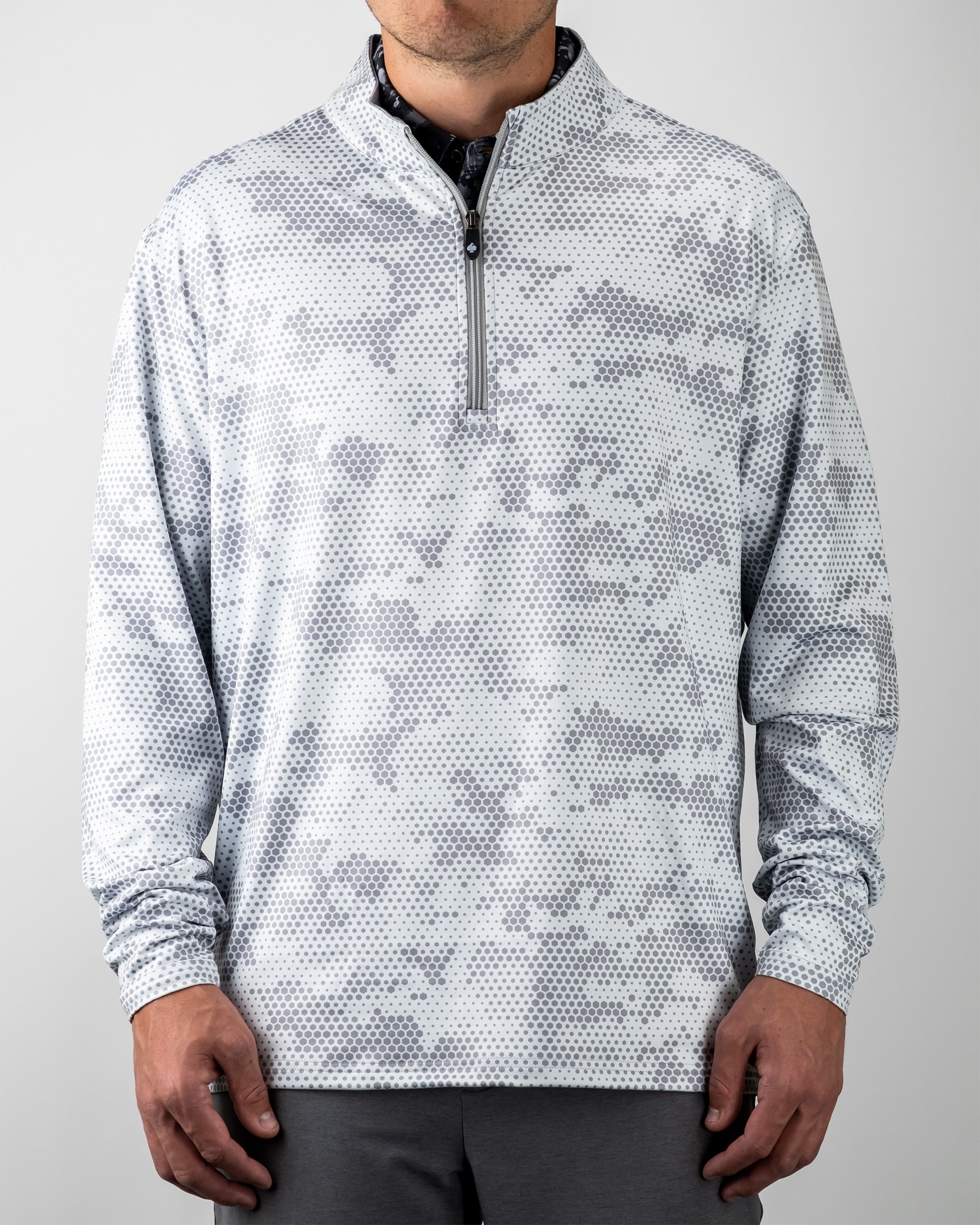 Arctic Hex Digi Pullover