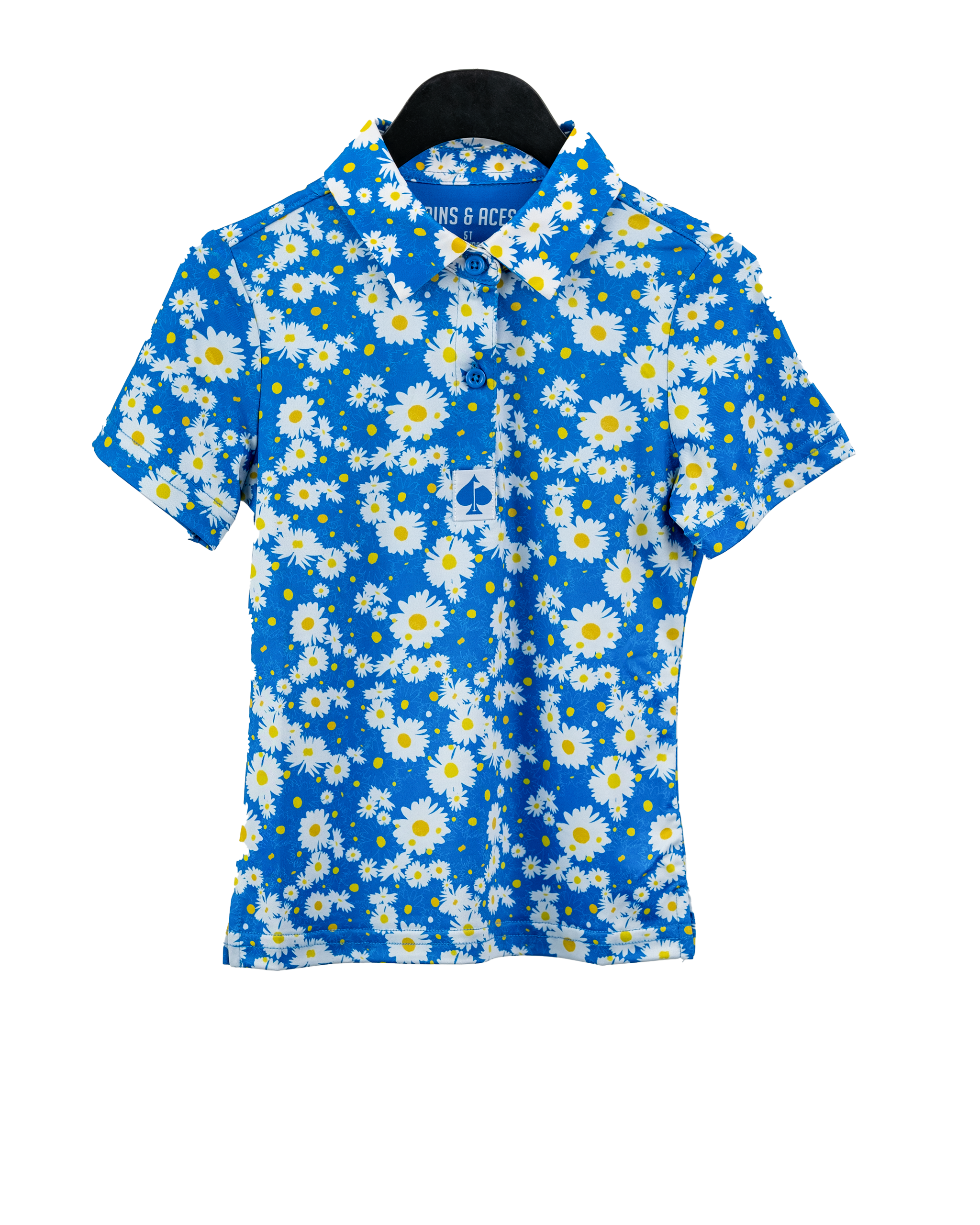 Youth Girls Daisies Polo
