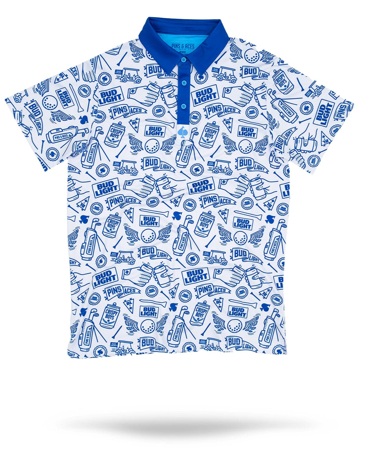 Bud Light Doodle Polo