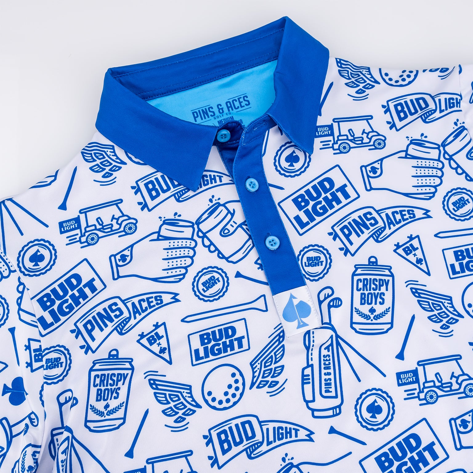 Bud Light Doodle Polo
